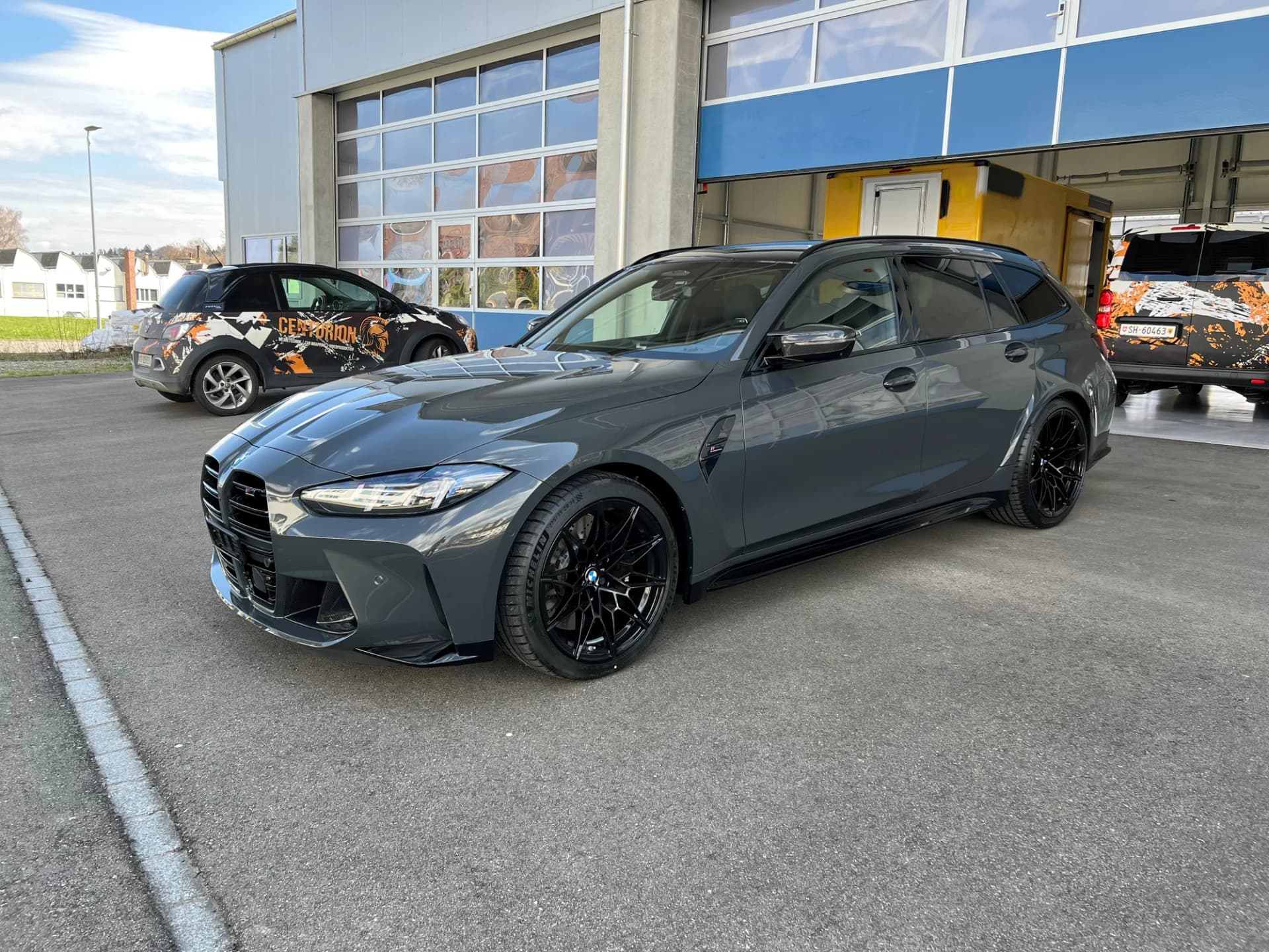 BMW M3 Touring mit Lackschutzfolie